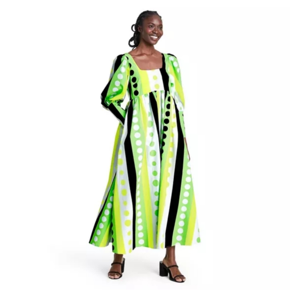 Christopher John Rogers x Target | Green Polka Dot